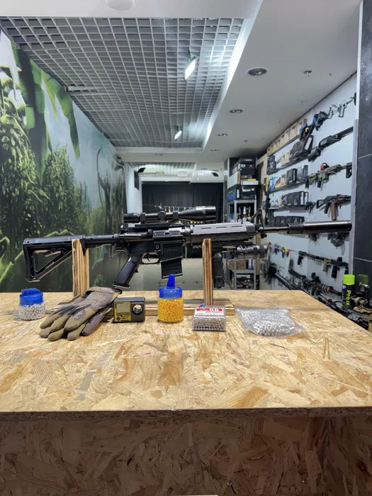 Іграшковий пластиковий автомат AR-15 Original CYMA 1158D - Зображення 3