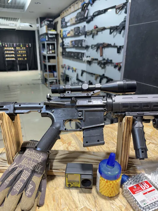 Іграшковий пластиковий автомат AR-15 Original CYMA 1158D - Зображення 4