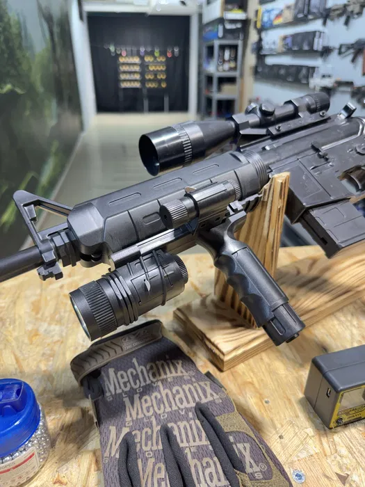 Іграшковий пластиковий автомат AR-15 Original CYMA 1158D - Зображення 8