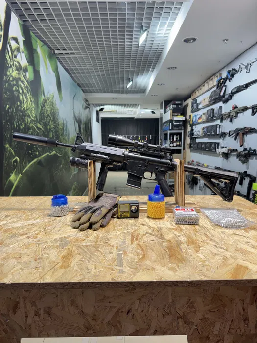 Іграшковий пластиковий автомат AR-15 Original CYMA 1158D