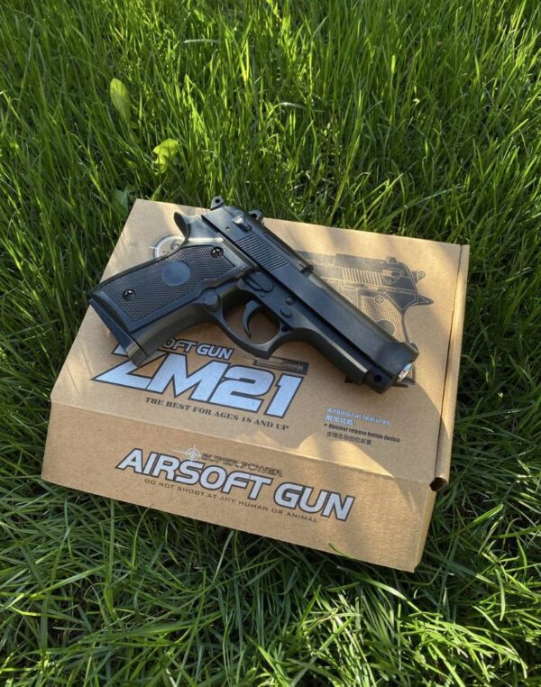 Металевий пістолет Cyma ZM21 - Beretta M-92FS