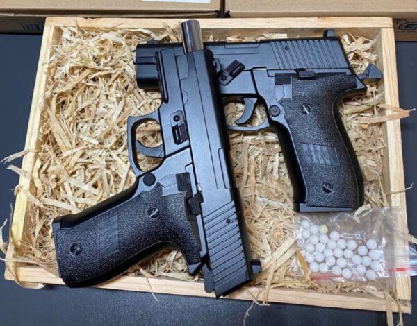 Іграшковий пістолет металевий Cyma ZM23 Original Sig Sauer PRO - Зображення 8