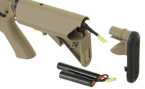Страйкбольна гвинтівка M4 CM.515 TAN CYMA - Зображення 9