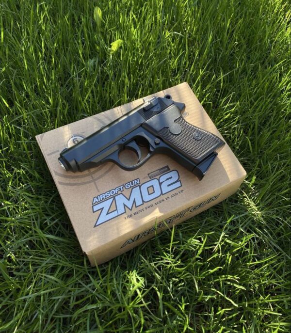 Металевий пістолет Cyma ZM02 — Walter PPK Original