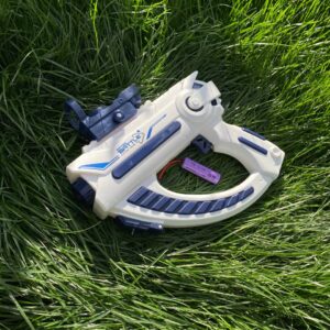 Автоматичний водяний пістолет Space Electric Blaster з акумулятором і прицілом, стріляє до 8 метрів