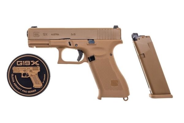 Glock 19X страйкбольний пістолет на Green Gas ліцензія Glock