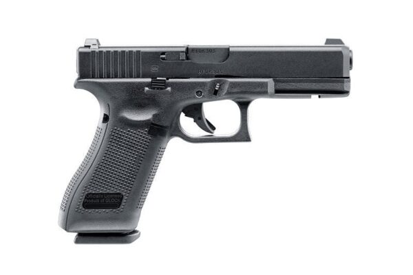Страйкбольний пістолет з газом GLOCK 17 GEN5 UMAREX GREEN GAS з боку