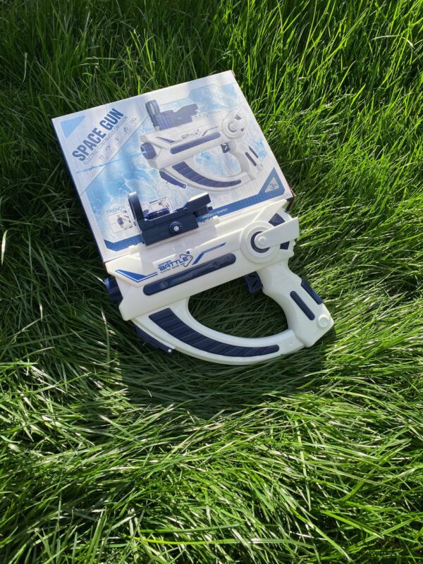 Водяний пістолет Space Electric Blaster з прицілом - Зображення 5