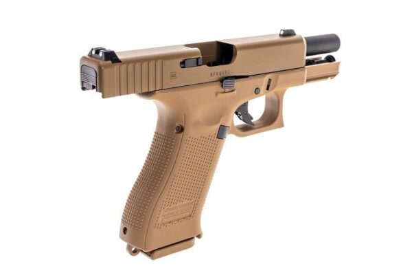 Пістолет Glock 19X із магазином у комплекті – вид збоку