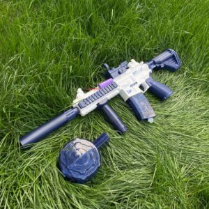 Водяний автомат М-416 на акумуляторі з прицілом, глушником і прикладом, дитяча зброя 2025 року