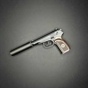Іграшковий металевий пістолет з глушником ПМ G29A (Galaxy)