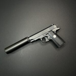 Іграшковий металевий пістолет з глушником Colt Double Eagle Mini G2A Galaxy 6 мм