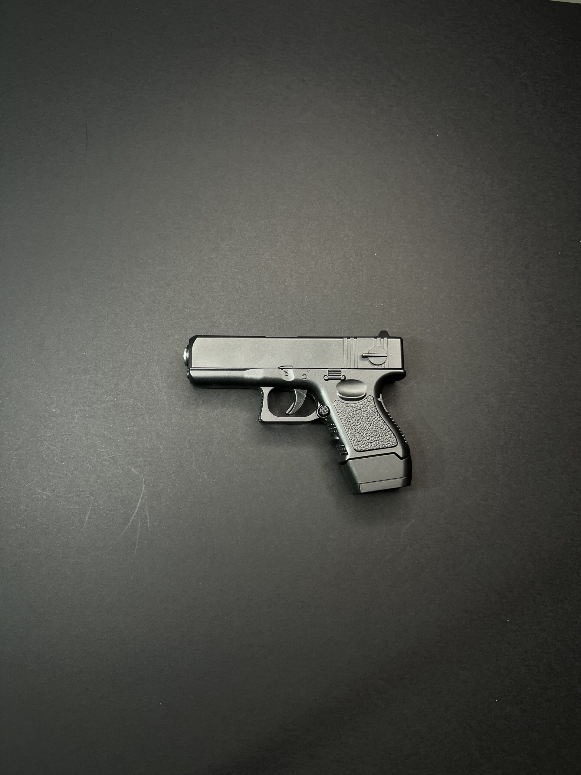 Пістолет Glock 43 G16 металевий вигляд збоку