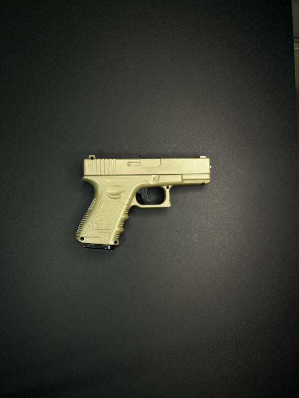 Пістолет Glock 19 G15D металевий вигляд збоку