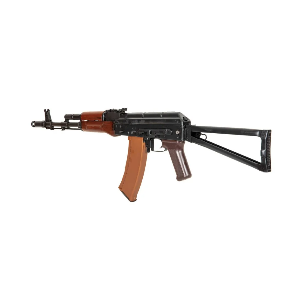 Страйкбольний автомат АКС-74 E&L Essential ELAKS74N Mosfet AEG 6 мм - Зображення 4