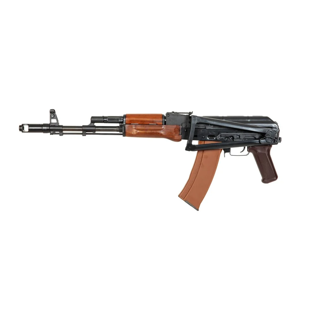 Страйкбольний автомат АКС-74 E&L Essential ELAKS74N Mosfet AEG 6 мм - Зображення 5