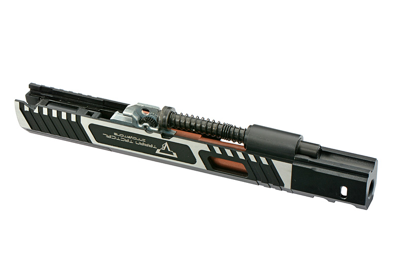 Страйкбольний пістолет TTI Combat Master R601-3H-Y Alpha Race Upgrade Version - Зображення 4