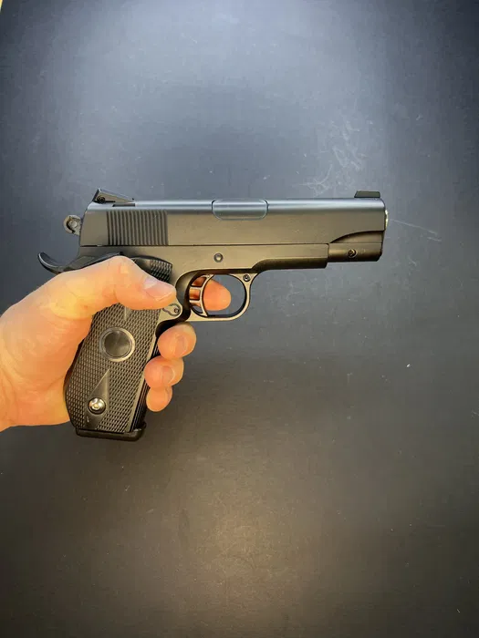Іграшковий пістолет SW1911 чорний — V9 Vigor, 6 мм, пружинний - Зображення 2