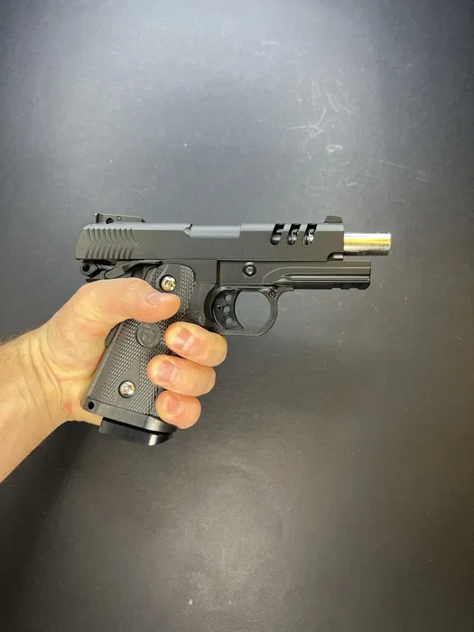Іграшковий металевий пістолет S&W M1911 — V15 Vigor - Зображення 7