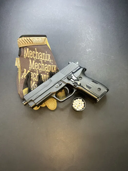 Іграшковий металевий пістолет SS P226 V12 Vigor 6 мм пружинний