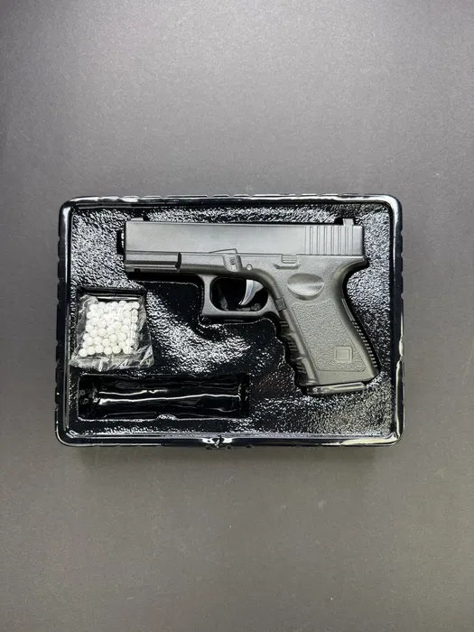 Іграшковий металевий пістолет Glock G15 Galaxy 6 мм - Зображення 7