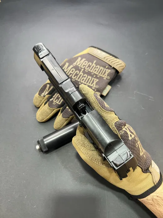 Іграшковий металевий пістолет з глушником Desert Eagle — C20+ - Зображення 3