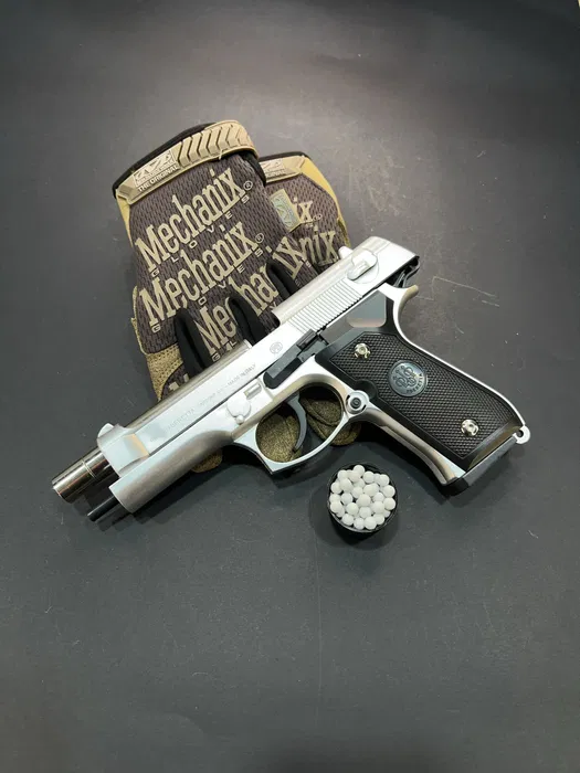 Іграшковий пластиковий пістолет Beretta M92A PRO+ 500 кульок