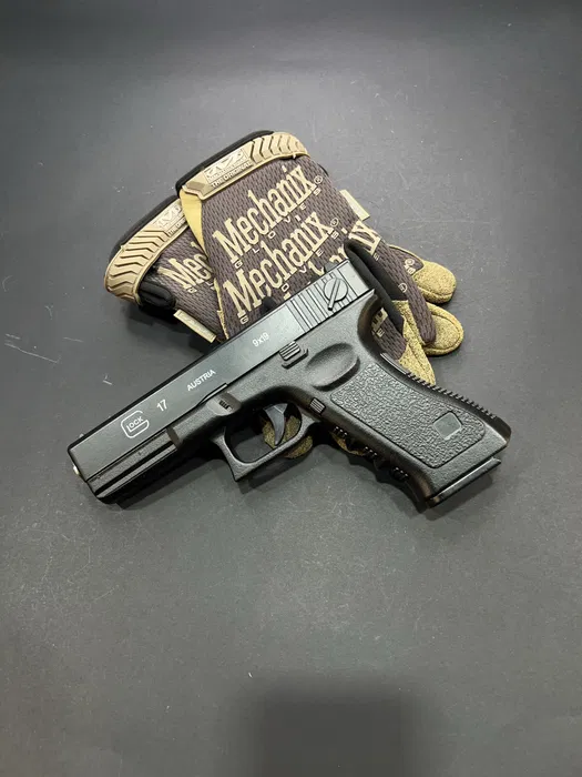 Іграшковий металевий пістолет Глок 17 — C15A