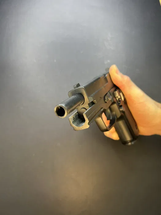 Іграшковий металевий пістолет SS P226 V12 Vigor 6 мм пружинний - Зображення 5