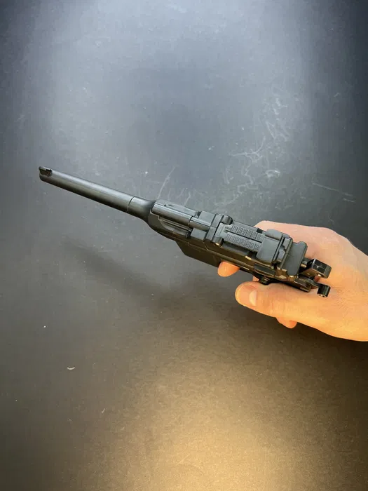 Іграшковий металевий пістолет Mauser C96 — V10 Vigor - Зображення 7