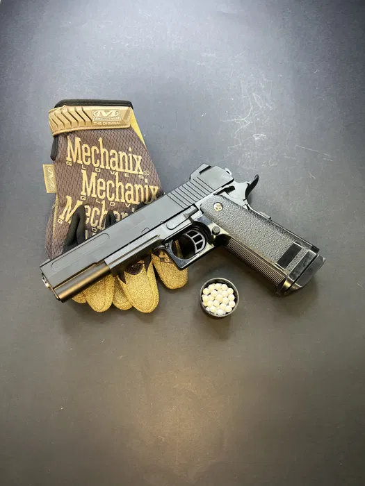 Іграшковий пластиковий пістолет Capa 5.1 V306 Black 6 мм пружинний