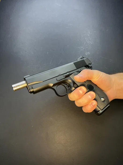 Іграшковий пістолет SW1911 чорний — V9 Vigor, 6 мм, пружинний - Зображення 8