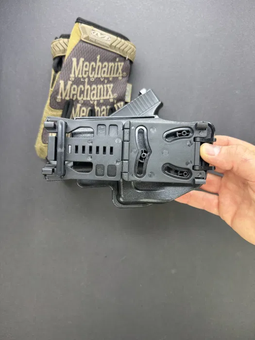 Іграшковий металевий пістолет з кобурою Glock 19 — модель G15+ Galaxy - Зображення 8