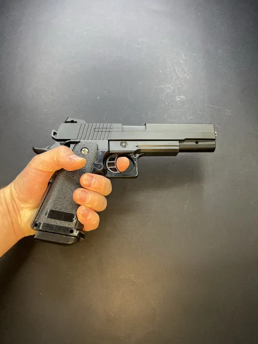 Іграшковий пластиковий пістолет Capa 5.1 V306 Black 6 мм пружинний - Зображення 3