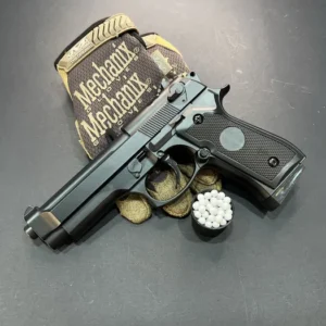 Іграшковий металевий пістолет Beretta M92FS — модель ZM18