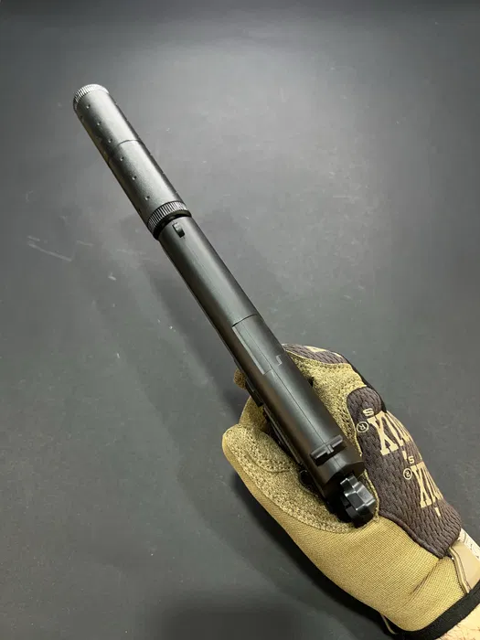 Іграшковий металевий пістолет з глушником Colt Double Eagle — V2+ - Зображення 6