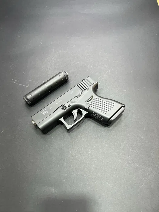 Іграшковий металевий пістолет Глок 43 — C43+ - Зображення 4