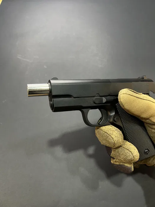 Іграшковий металевий пістолет з глушником Colt Double Eagle — V2+ - Зображення 5