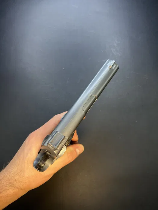 Іграшковий пістолет SW1911 сріблясто-сірий — V9 Vigor, 6 мм, пружинний - Зображення 5