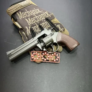 image Іграшковий металевий револьвер Taurus Magnum на пістонах (пугач) — C2003B