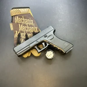 image Іграшковий металевий пістолет Glock 17 Gen3 чорний — V20 Vigor, 6 мм, пружинний