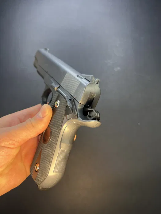 Іграшковий пістолет SW1911 сріблясто-сірий — V9 Vigor, 6 мм, пружинний - Зображення 6