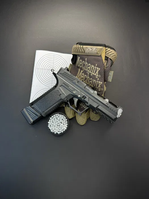 Іграшковий пластиковий пістолет Glock 34 модель K-8SE (на пластикових кульках) - Зображення 4