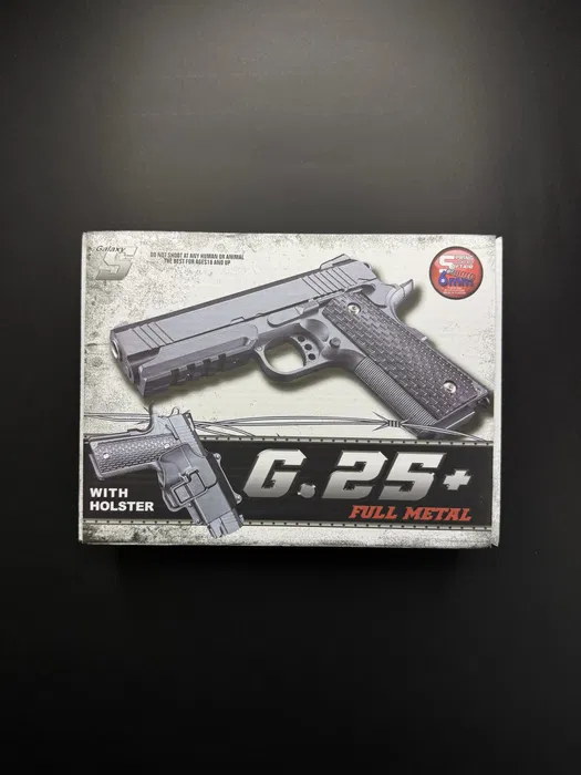 Іграшковий металевий пістолет Colt Force G25+ з кобурою - Зображення 3