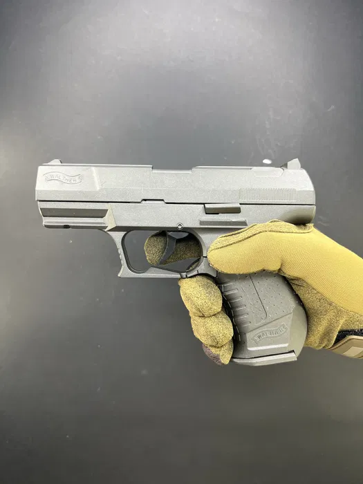 Іграшковий металевий пістолет Walther P99 PRO — C23A, Full Metal, 6 мм, пружинний - Зображення 2