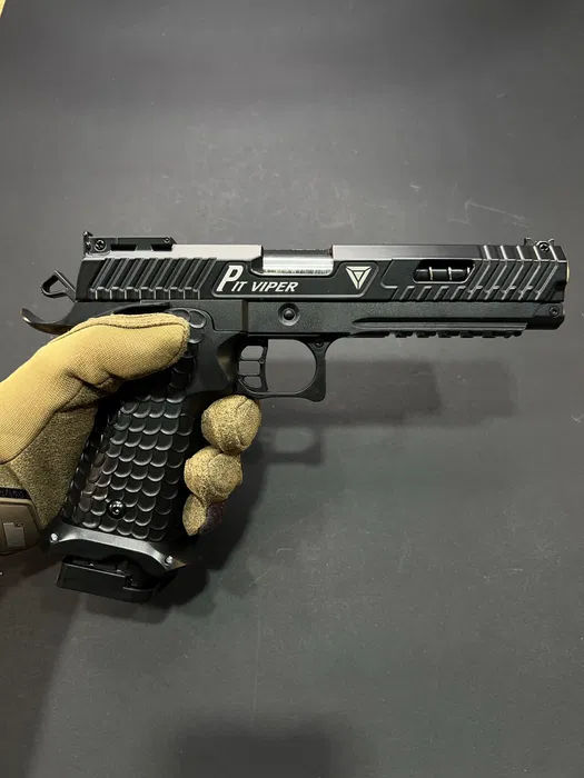 Іграшковий металевий пістолет JW3 TTI Combat Master — модель C-312 - Зображення 8