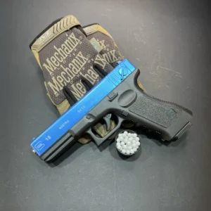 image (8) Іграшковий пластиковий пістолет Глок 17 G18 Blue + 500 кульок