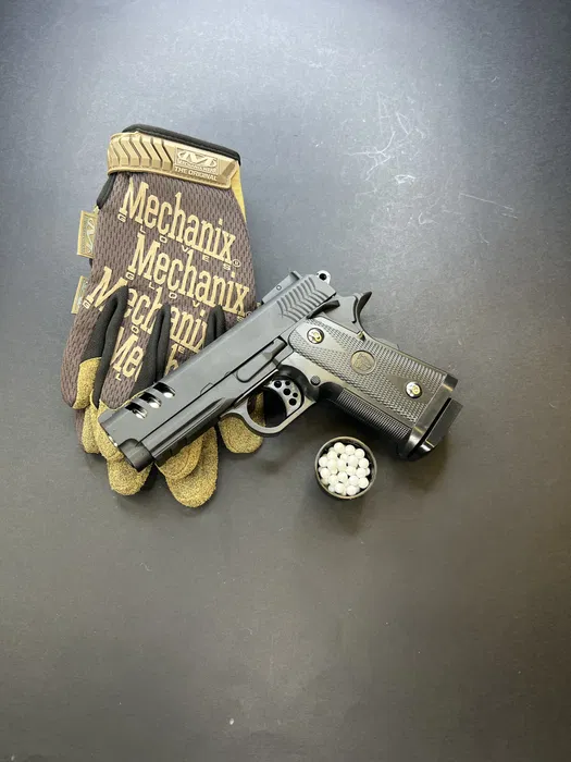 Іграшковий металевий пістолет S&W M1911 — V15 Vigor