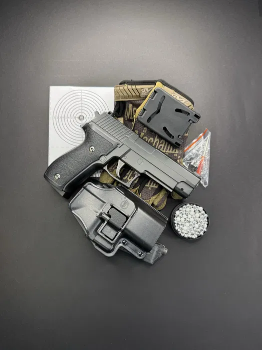 Іграшковий металевий пістолет з кобурою Sig Sauer P226 PRO — Galaxy G26+ - Зображення 2