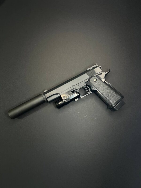 Іграшковий пістолет Hi-Capa 5.1 G6A — металевий, пружинний, 6 мм